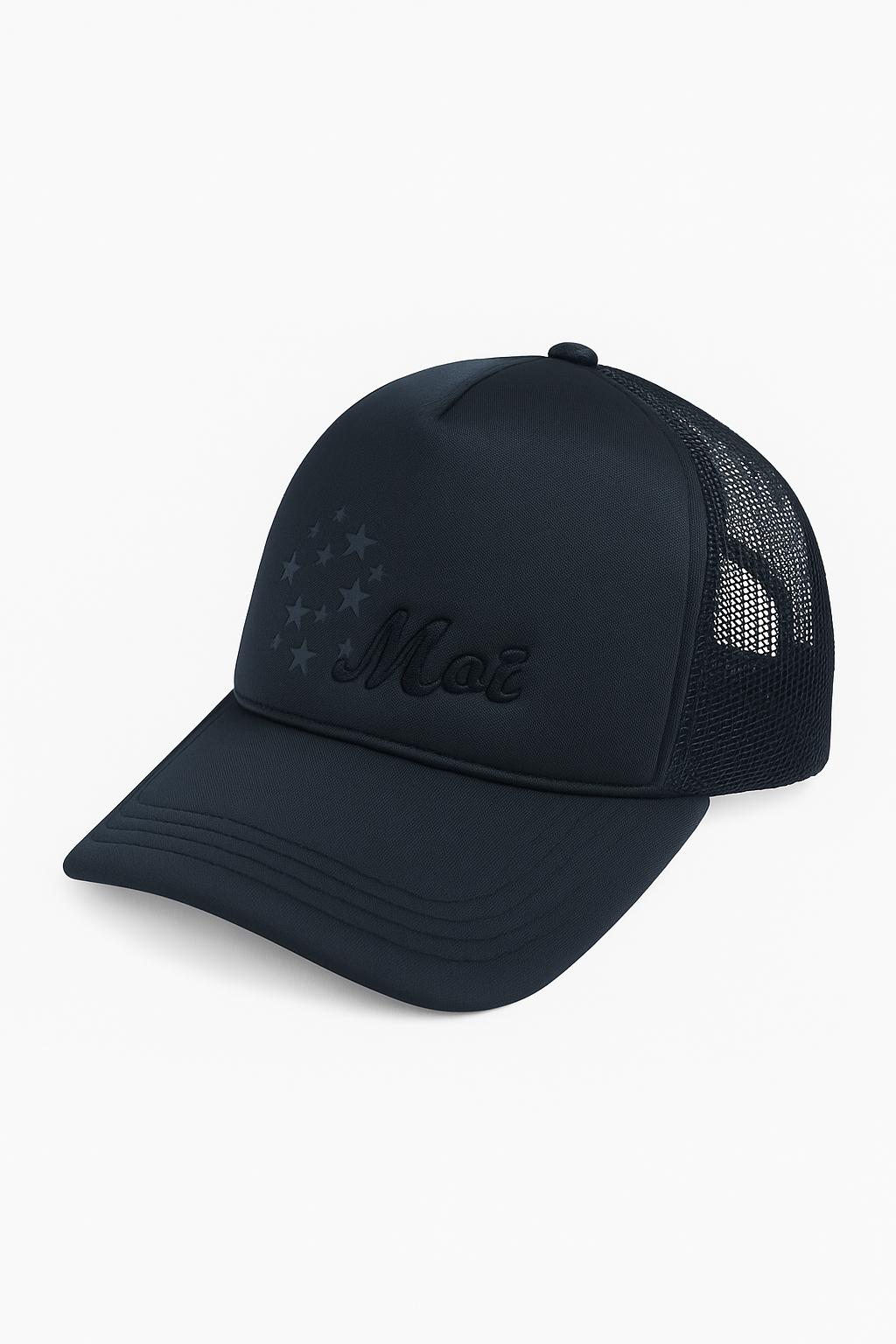 MOI MIDNIGHT TRUCKER CAP
