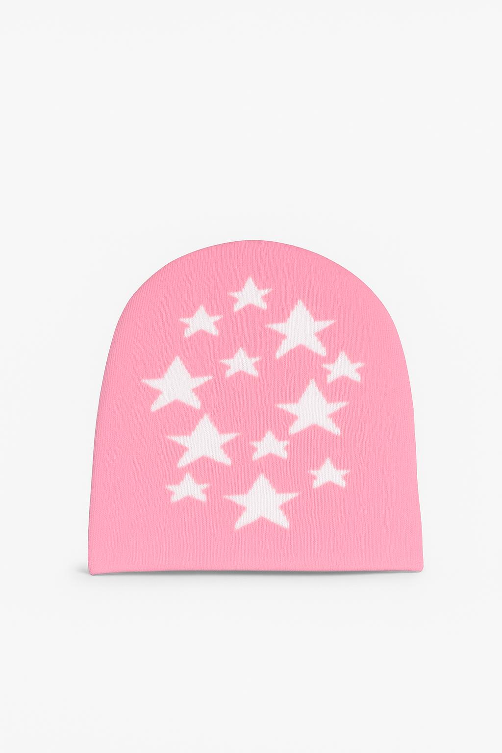 MOI PINK LIGHING BEANIE