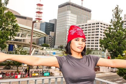 MOI ROYAL SCARLET BEANIE