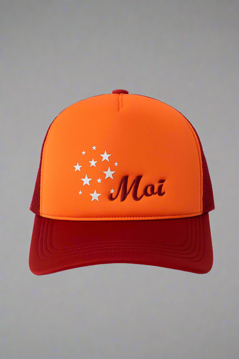 MOI SUNSET BLAZE TRUCKER CAP