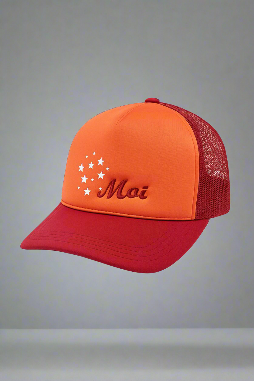 MOI SUNSET BLAZE TRUCKER CAP