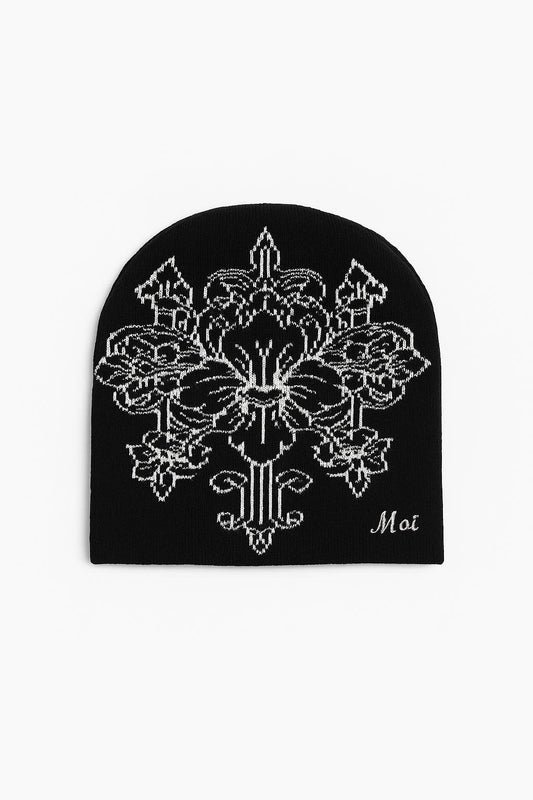 MOI NOIR ROYAL BEANIE