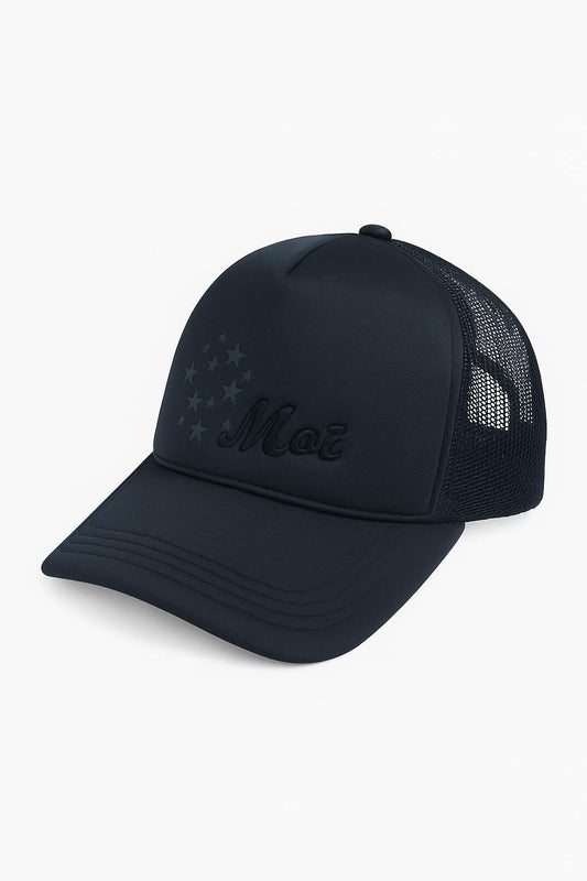 MOI MIDNIGHT TRUCKER CAP