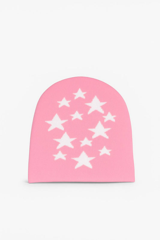 MOI PINK LIGHING BEANIE