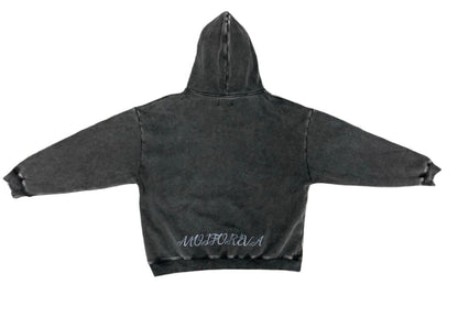 MOIFOREVA VINTAGE WASH ZIPPER HOODIE